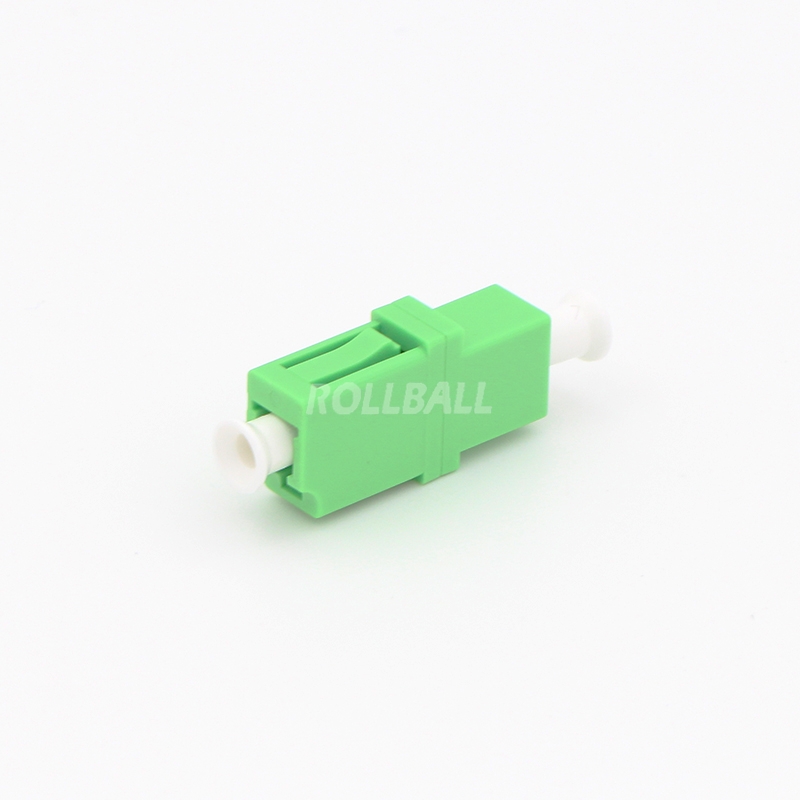 LC/APC to LC/APC Simplex Single-mode Plastic Fiber Optic Adapter|www ...